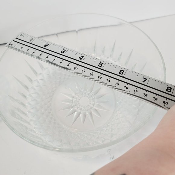 Lot of 3 Cut Crystal Bowls - Picture 8 of 9